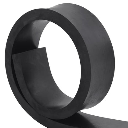 Bordo in Gomma per Spazzaneve Nero 100x10x2 cm