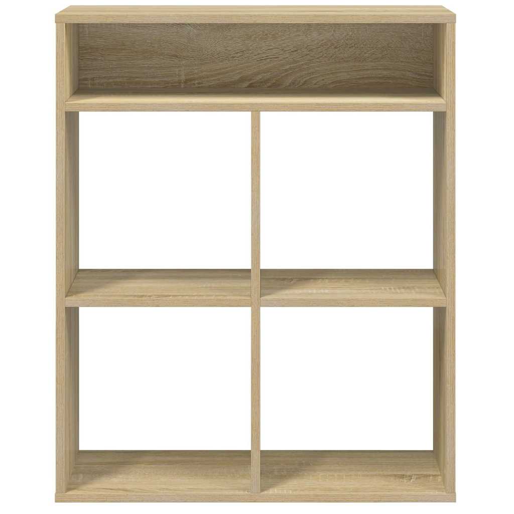 Libreria Rovere Sonoma 66x31x80 cm in Legno Multistrato