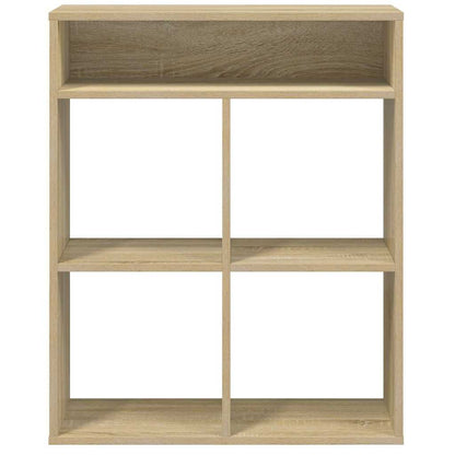 Libreria Rovere Sonoma 66x31x80 cm in Legno Multistrato