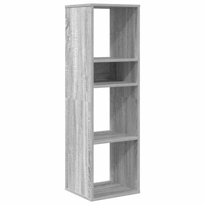 Libreria Grigio Sonoma 34x31x112 cm in Legno Multistrato