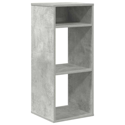 Libreria Grigio Cemento 34x31x80 cm in Legno Multistrato