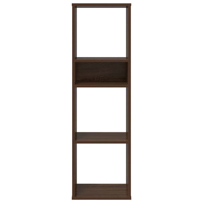 Libreria Rovere Marrone 34x31x112 cm in Legno Multistrato