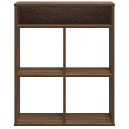 Libreria Rovere Marrone 66x31x80 cm in Legno Multistrato