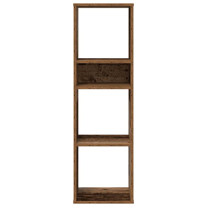 Libreria Legno Antico 34x31x112 cm in Legno Multistrato
