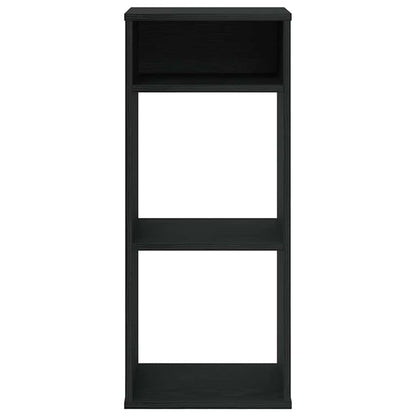 Libreria Nera 34x31x80 cm in Legno Multistrato