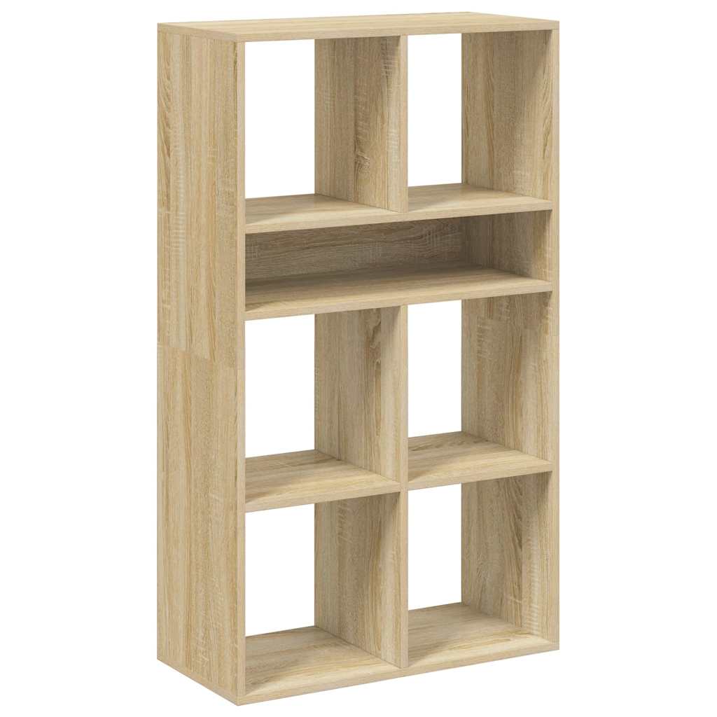 Libreria Rovere Sonoma 66x31x112 cm in Legno Multistrato