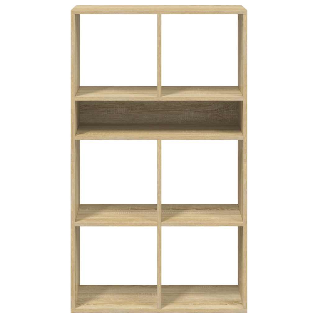 Libreria Rovere Sonoma 66x31x112 cm in Legno Multistrato