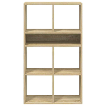 Libreria Rovere Sonoma 66x31x112 cm in Legno Multistrato