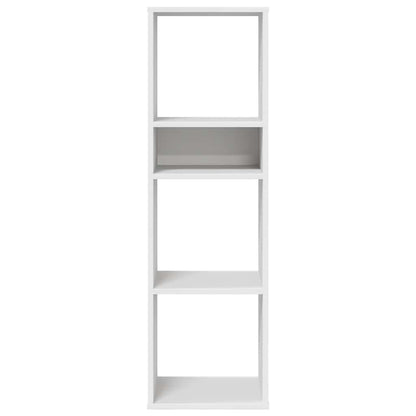 Libreria Bianca 34x31x112 cm in Legno Multistrato