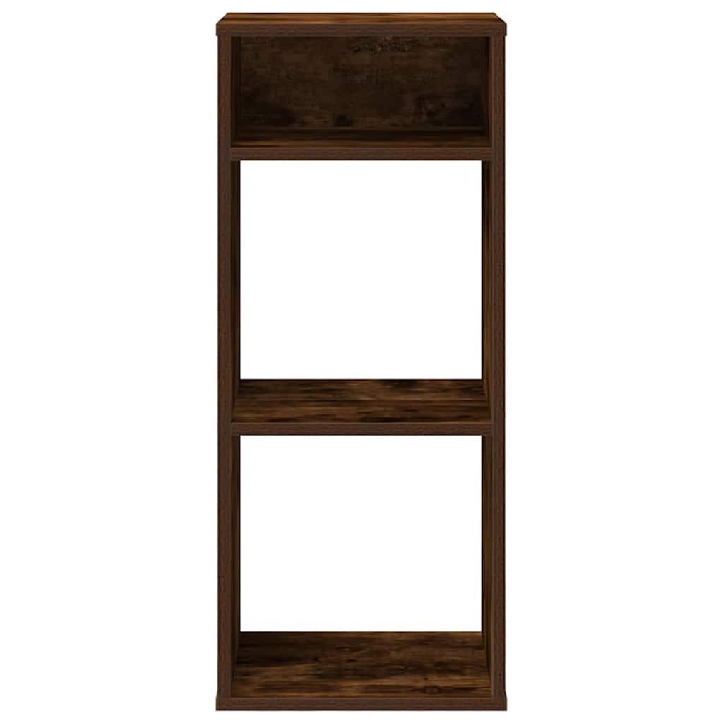Libreria Rovere Fumo 34x31x80 cm in Legno Multistrato