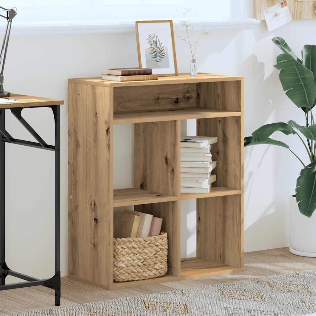Libreria Rovere Artigianale 66x31x80 cm Legno Multistrato