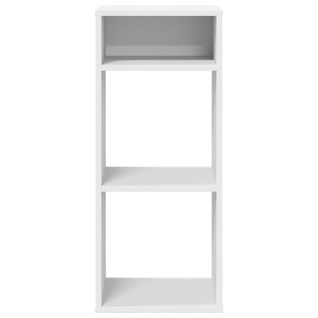 Libreria Bianca 34x31x80 cm in Legno Multistrato