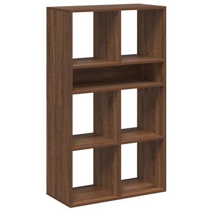Libreria Rovere Marrone 66x31x112 cm in Legno Multistrato
