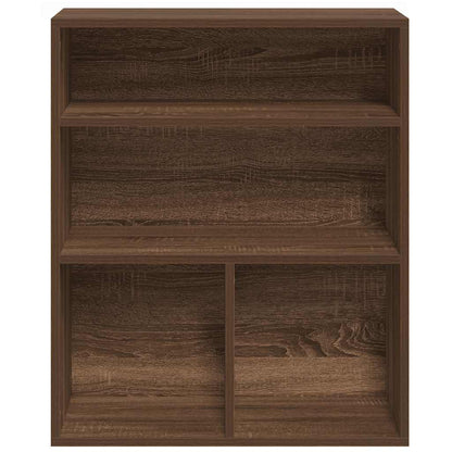 Libreria Rovere Marrone 60x30x71,5 cm in Legno Multistrato