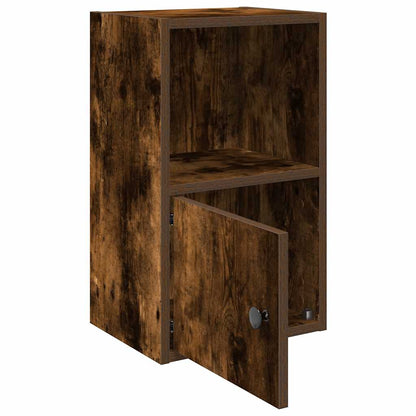 Libreria Rovere Fumo 31x24x52 cm in Legno Multistrato