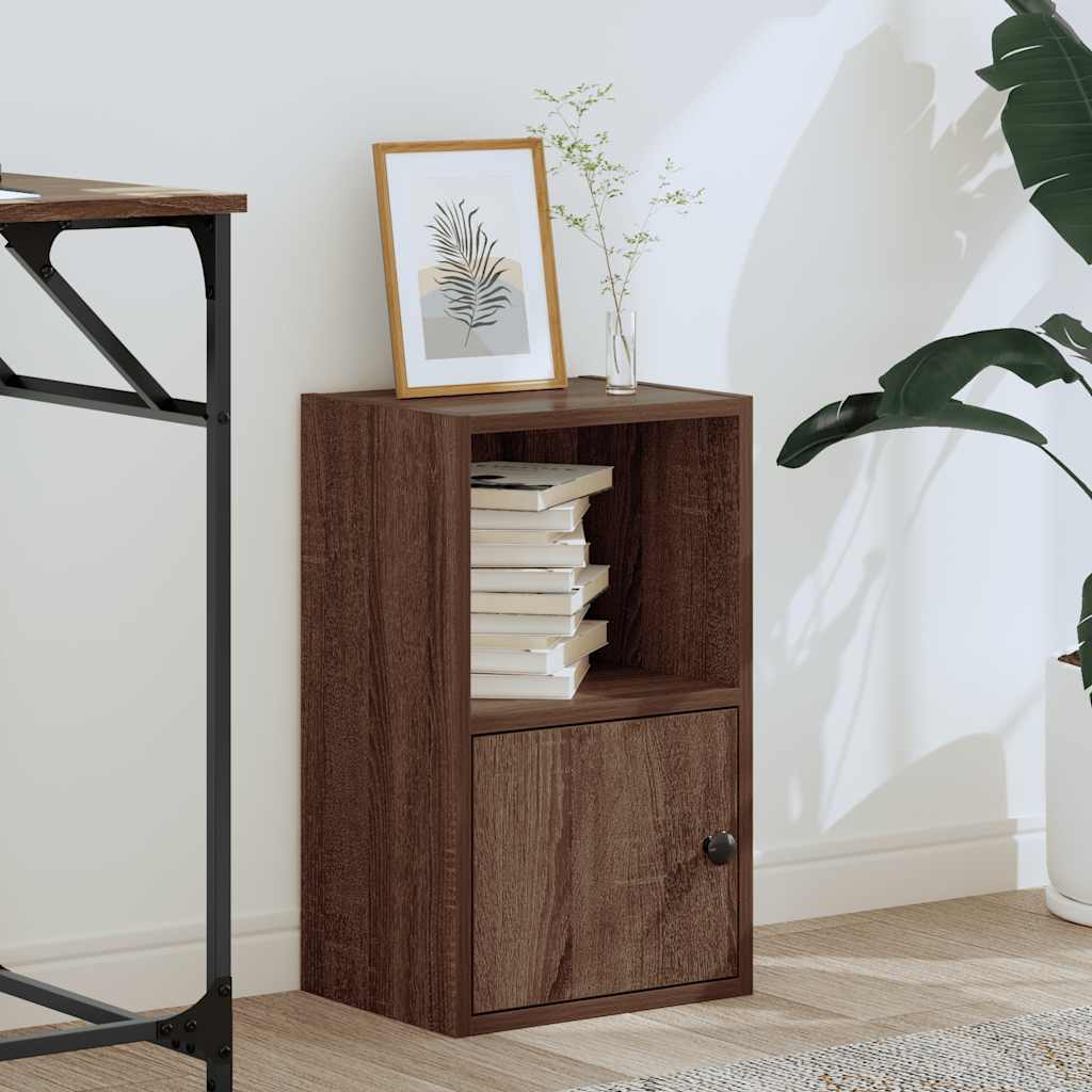 Libreria Rovere Marrone 31x24x52 cm in Legno Multistrato