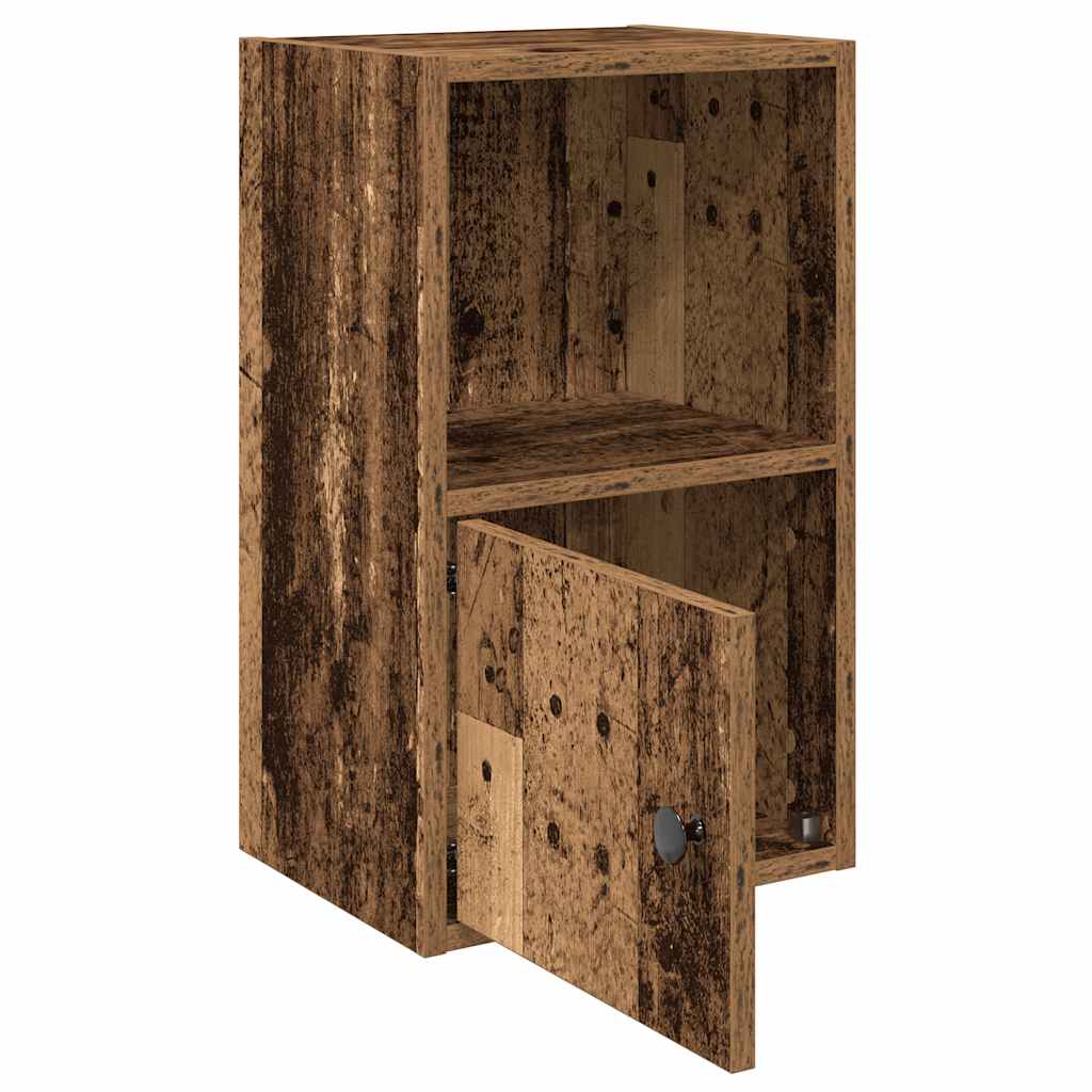 Libreria Legno Vecchio 31x24x52 cm in Legno Multistrato