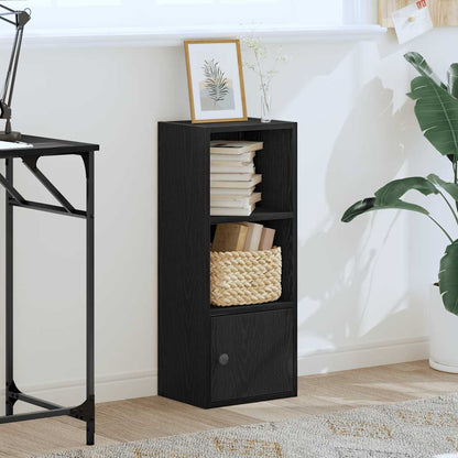 Libreria Rovere Nero 31x24x77 cm in Legno Multistrato