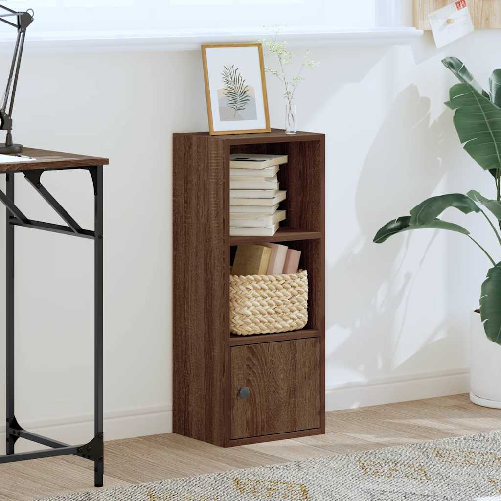 Libreria Rovere Marrone 31x24x77 cm in Legno Multistrato
