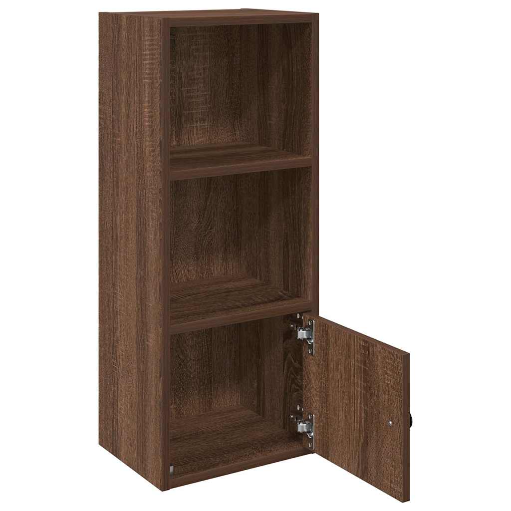 Libreria Rovere Marrone 31x24x77 cm in Legno Multistrato