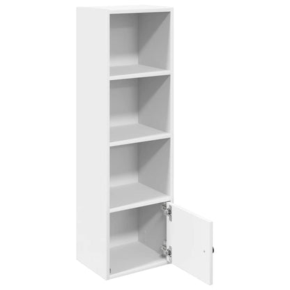 Libreria Bianca 31x24x102 cm in Legno Multistrato