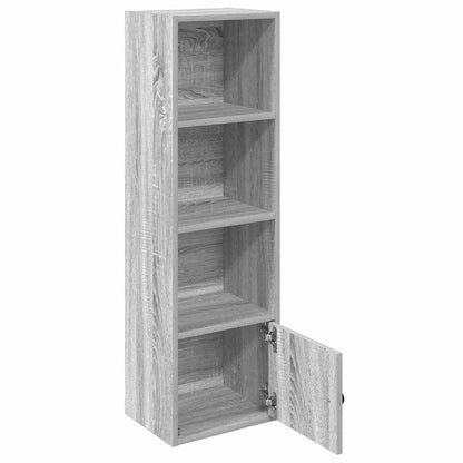 Libreria Grigio Sonoma 31x24x102 cm in Legno Multistrato