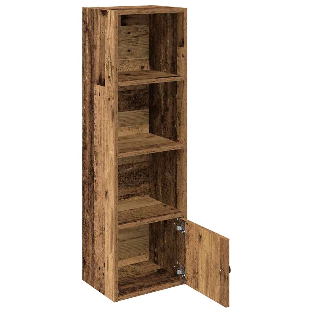 Libreria Legno Vecchio 31x24x102 cm in Legno Multistrato