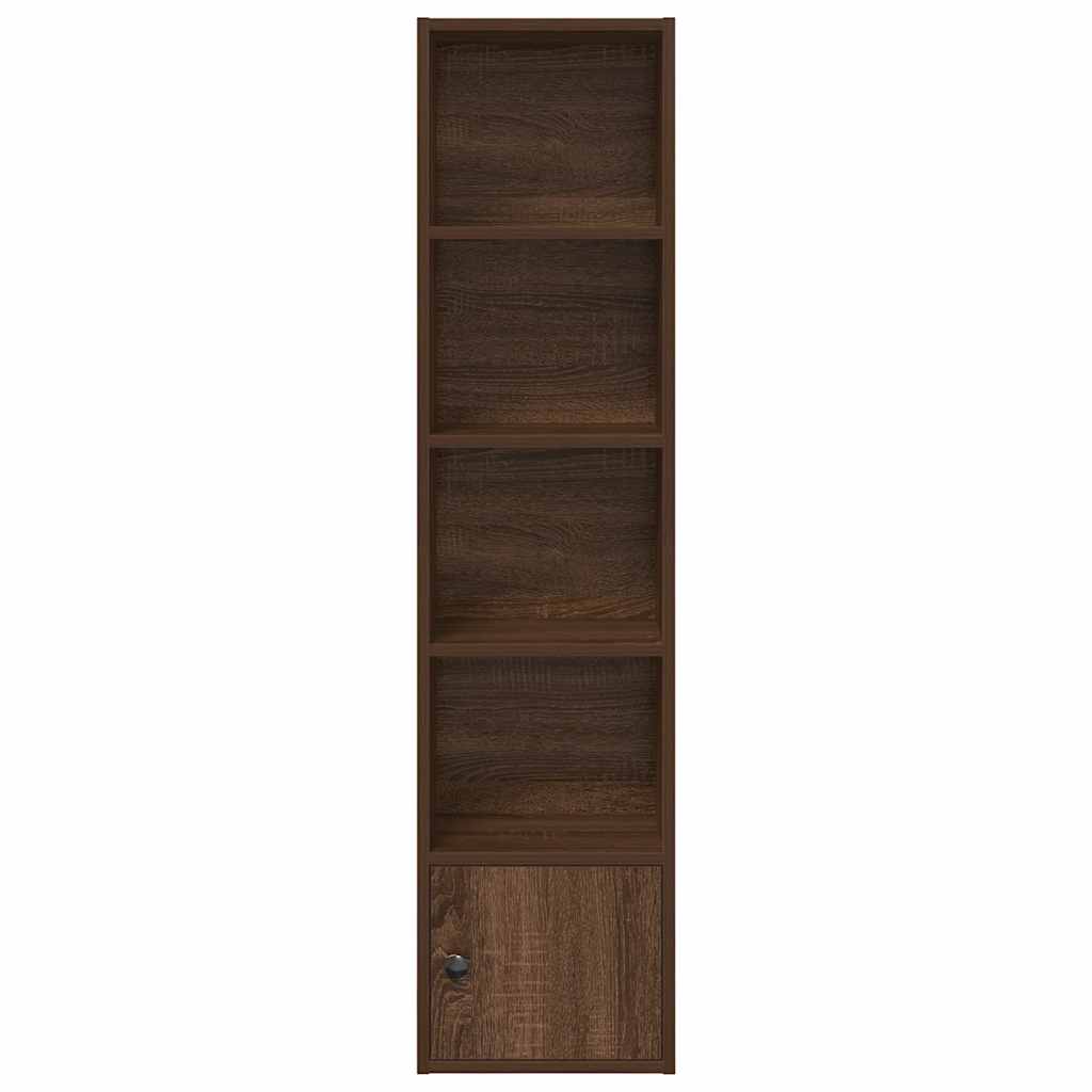 Libreria Rovere Sonoma 31x24x127 cm in Legno Multistrato