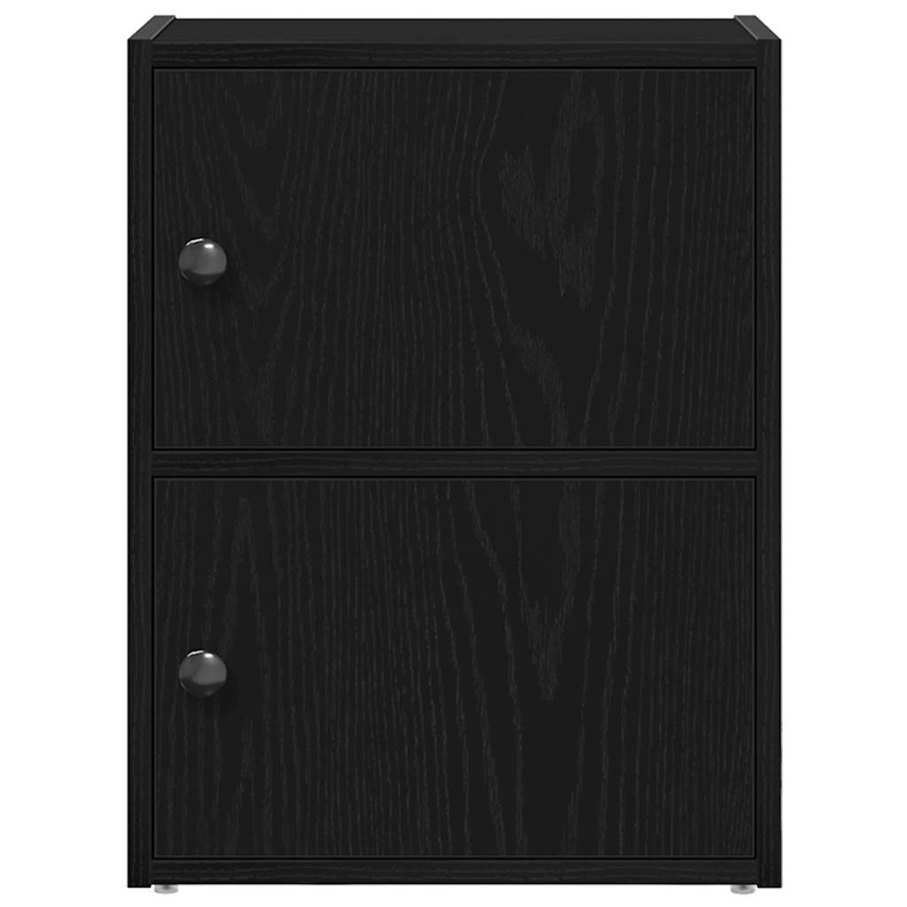 Libreria Rovere Nero 40x24x52 cm in Legno Multistrato
