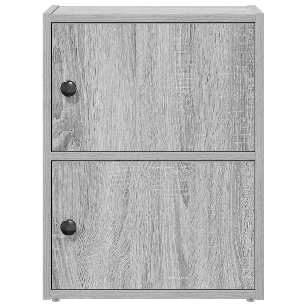 Libreria Grigio Sonoma 40x24x52 cm in Legno Multistrato