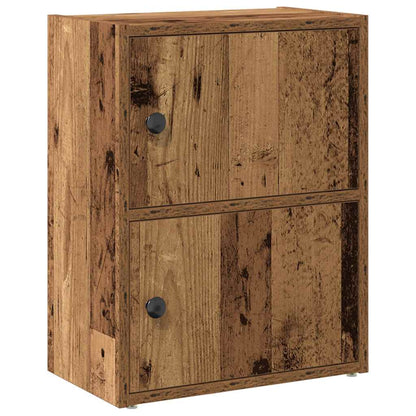 Libreria Legno Vecchio 40x24x52 cm in Legno Multistrato