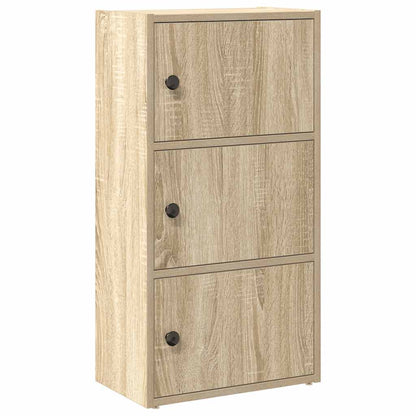 Libreria Rovere Sonoma 40x24x77 cm in Legno Multistrato