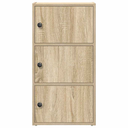 Libreria Rovere Sonoma 40x24x77 cm in Legno Multistrato