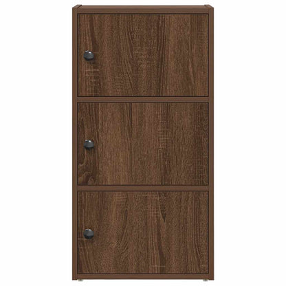 Libreria Rovere Marrone 40x24x77 cm in Legno Multistrato