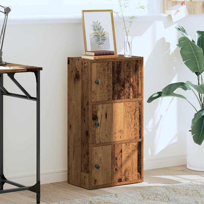 Libreria Legno Vecchio 40x24x77 cm in Truciolato