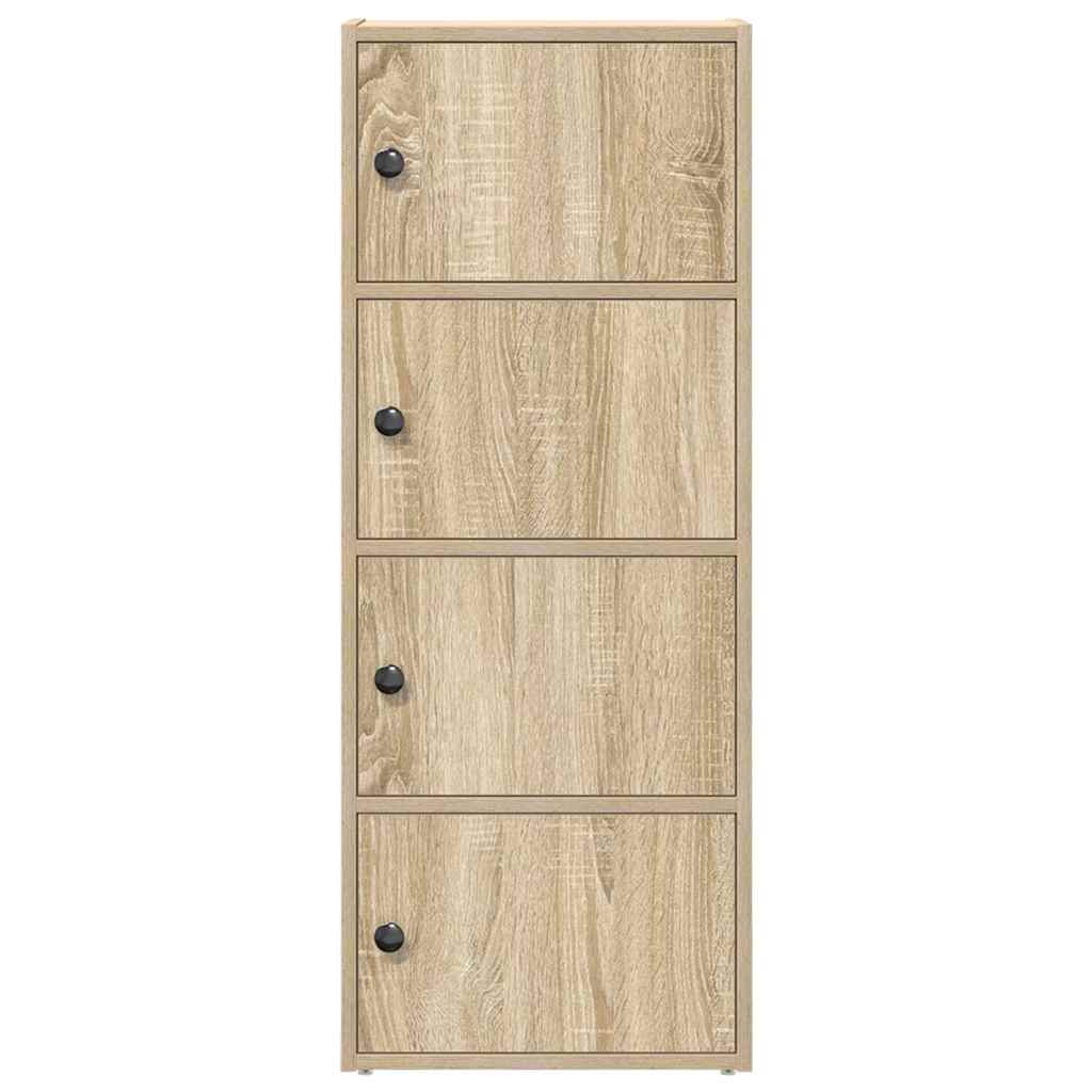 Libreria Rovere Sonoma 40x24x102 cm in Legno Multistrato