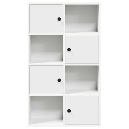 Libreria Bianca 60x24x101,5 cm in Legno Multistrato