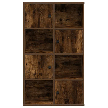 Libreria Rovere Fumo 60x24x101,5 cm in Legno Multistrato