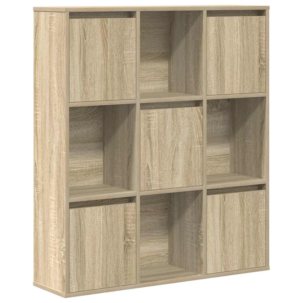 Libreria Rovere Sonoma 89x24x101,5 cm in Legno Multistrato