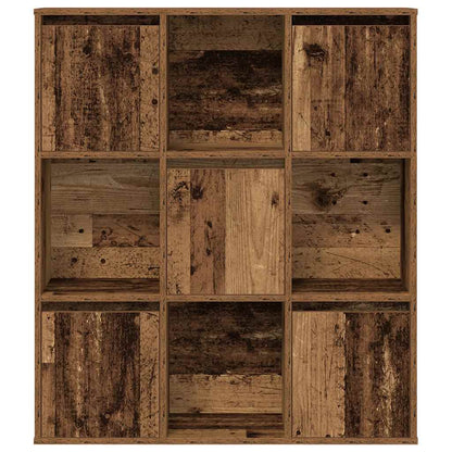 Libreria Legno Vecchio 89x24x101,5 cm in Legno Multistrato