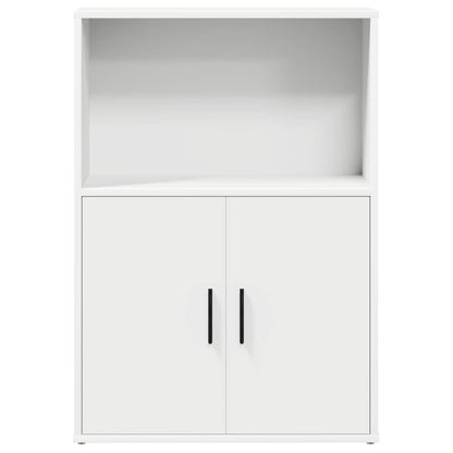 Libreria Bianca 60x24x85 cm in Legno Multistrato
