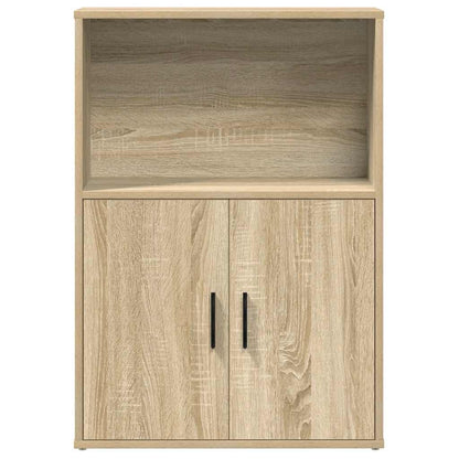 Libreria Rovere Sonoma 60x24x85 cm in Legno Multistrato