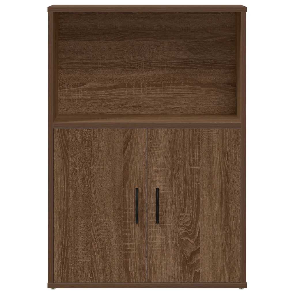Libreria Rovere Marrone 60x24x85 cm in Legno Multistrato