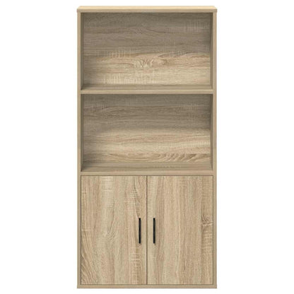 Libreria Rovere Sonoma 60x24x120 cm in Legno Multistrato