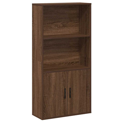 Libreria Rovere Marrone 60x24x120 cm in Legno Multistrato