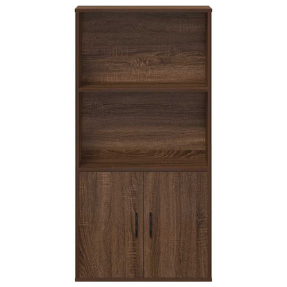 Libreria Rovere Marrone 60x24x120 cm in Legno Multistrato