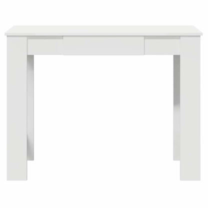 Scrivania Bianca 100x45x75 cm in Legno Multistrato