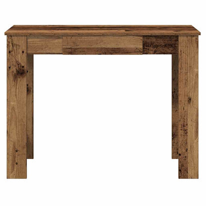 Scrivania Legno Vecchio 100x45x75 cm in Legno Multistrato