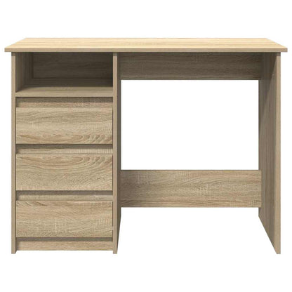 Scrivania Rovere Sonoma 102x50x75 cm in Legno Multistrato