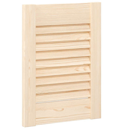 Ante con Design a Lamelle 2 pz 39,5x29,5 cm in Legno di Pino